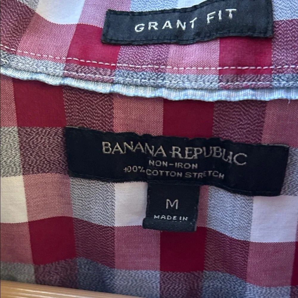 NWOT Banana Republic Grant Cotton Shirt